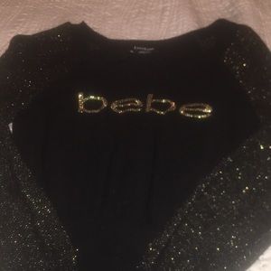 Brand new fitted Bebe sweater!